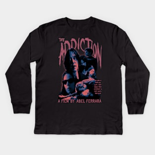 The Addiction. 1995 Cult Vampire Gem.  (Original Version) Kids Long Sleeve T-Shirt